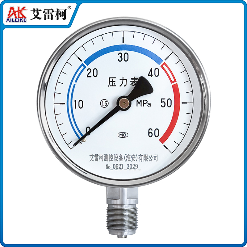 Y-100BF 不銹鋼壓力表